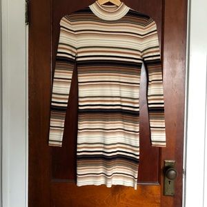 F21 fall sweater dress